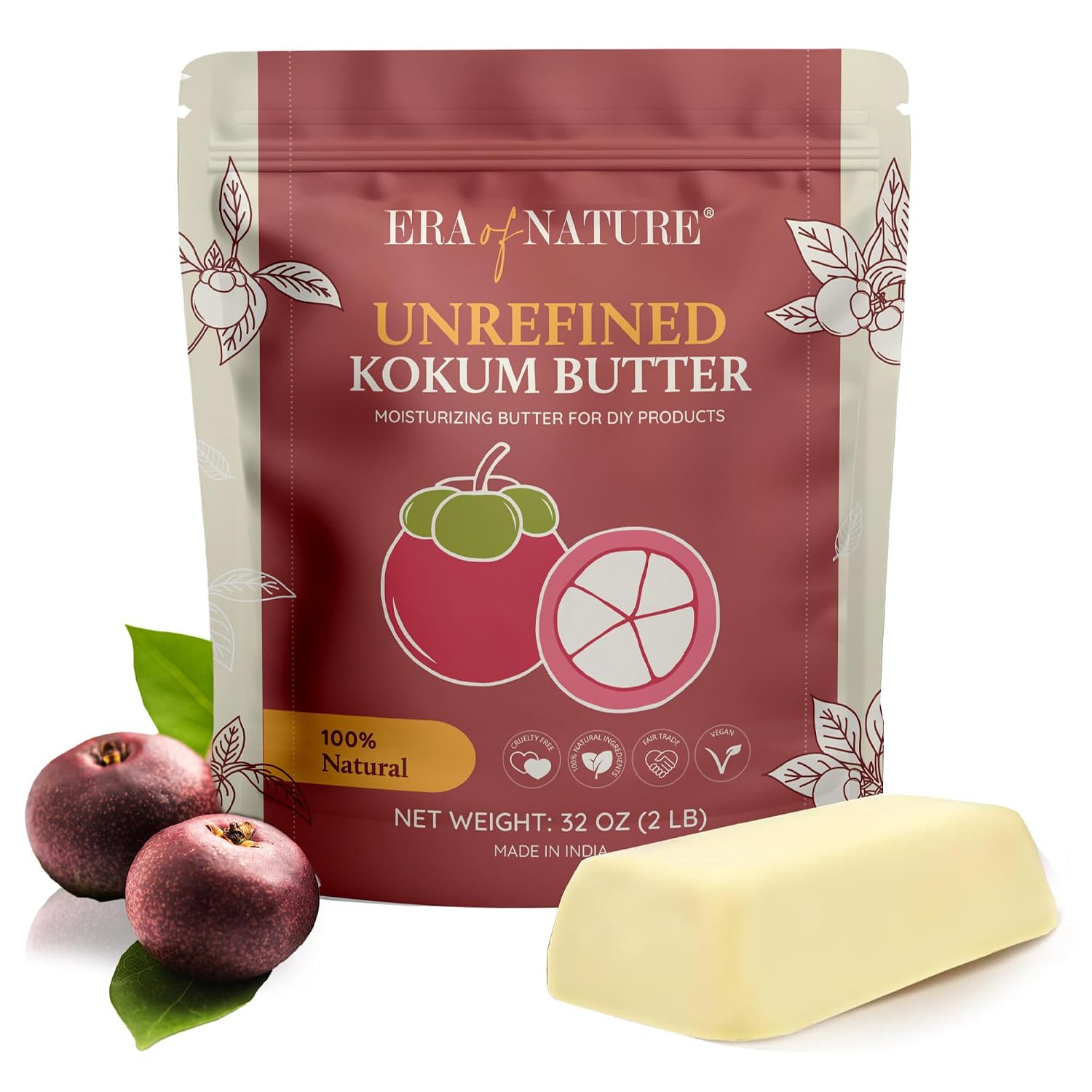 MANTECA DE KOKUM RAW ERA OF NATURE 227 G - 1