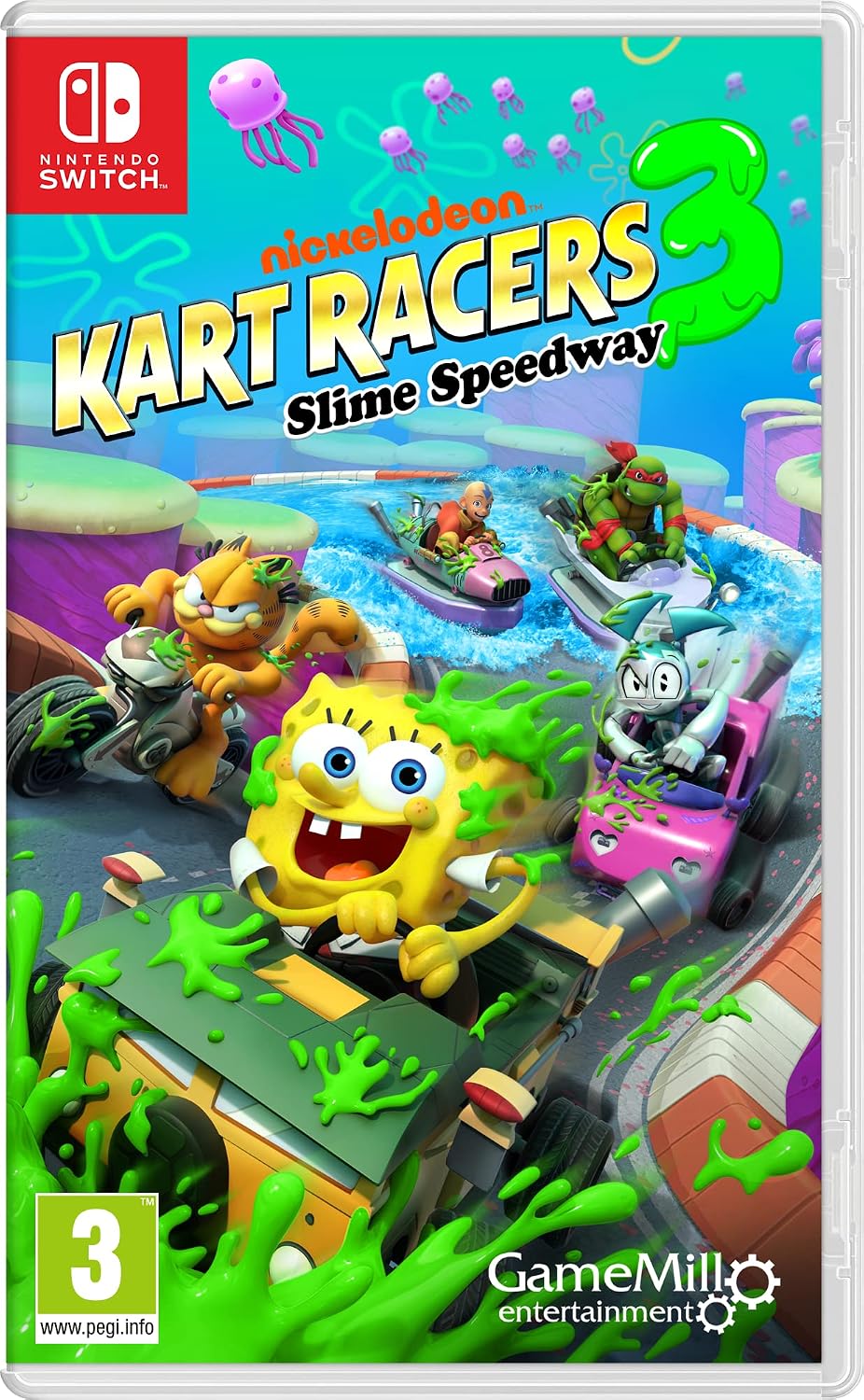 VIDEOJUEGO NICKELODEON KART RACERS 3: SLIME SPEEDWAY - 1