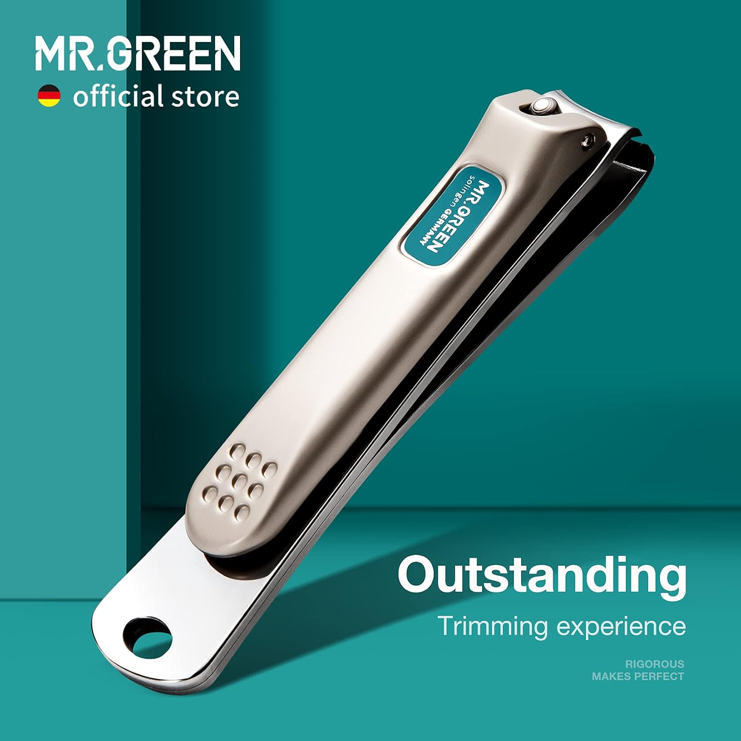 CORTAÚÑAS MR.GREEN CURVED BLADES ACERO INOXIDABLE TAMAÑO MEDIANO - 2