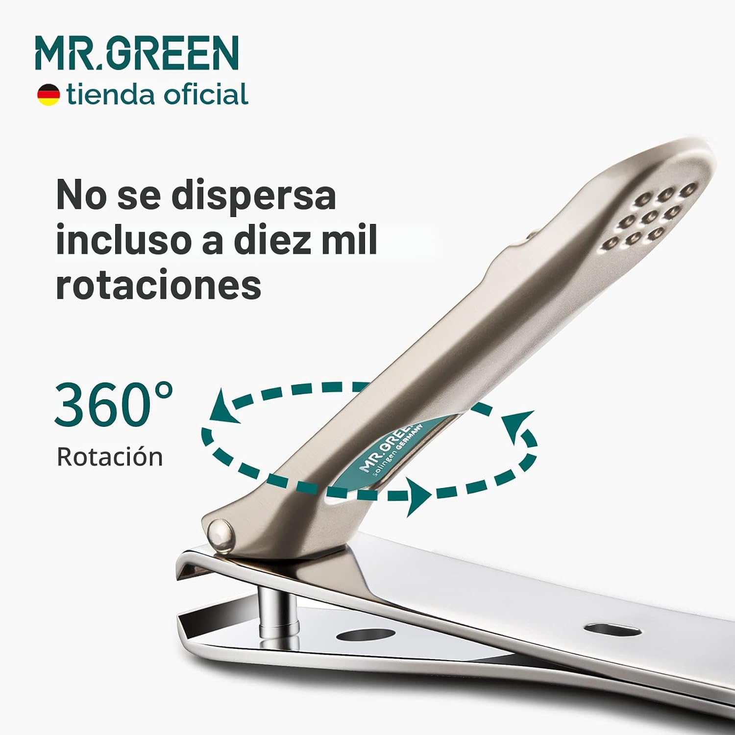CORTAÚÑAS MR.GREEN CURVED BLADES ACERO INOXIDABLE TAMAÑO MEDIANO - 4