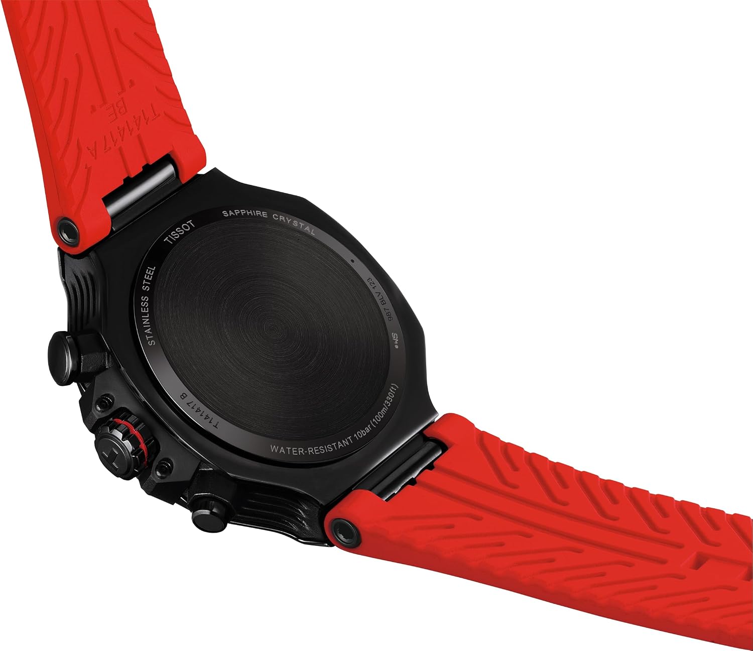 RELOJ TISSOT T-RACE CRONÓGRAFO SUIZO CUARZO 45MM ESFERA GRIS - 5