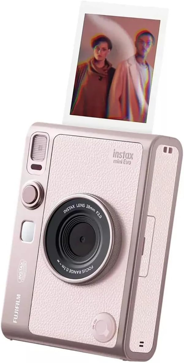 CÁMARA INSTANTÁNEA FUJIFILM INSTAX MINI EVO ROSA - 1