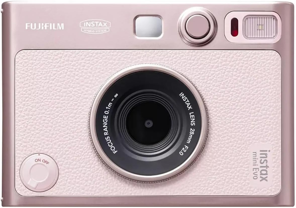 CÁMARA INSTANTÁNEA FUJIFILM INSTAX MINI EVO ROSA - 2