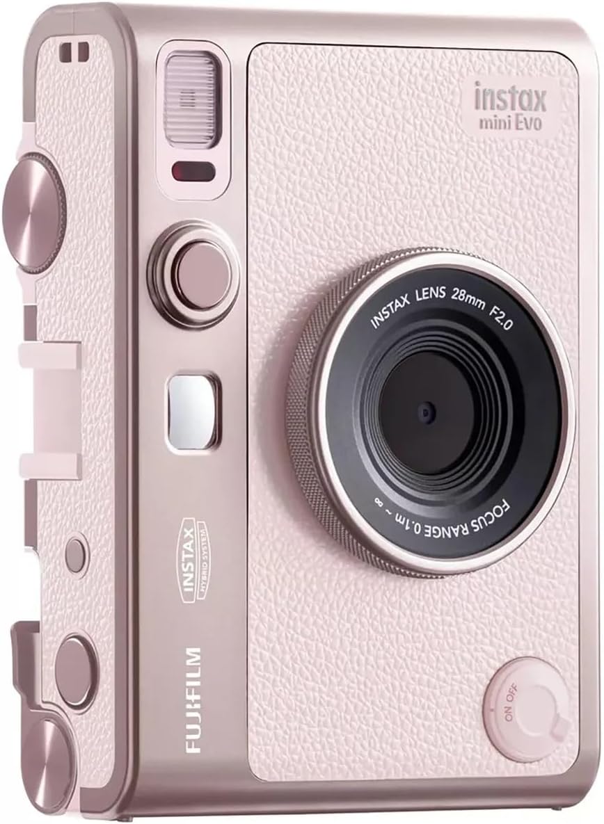 CÁMARA INSTANTÁNEA FUJIFILM INSTAX MINI EVO ROSA - 3