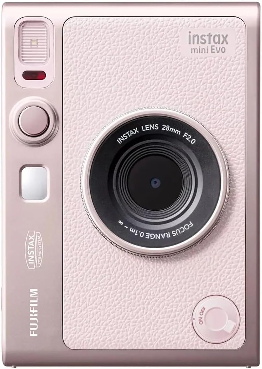 CÁMARA INSTANTÁNEA FUJIFILM INSTAX MINI EVO ROSA - 5