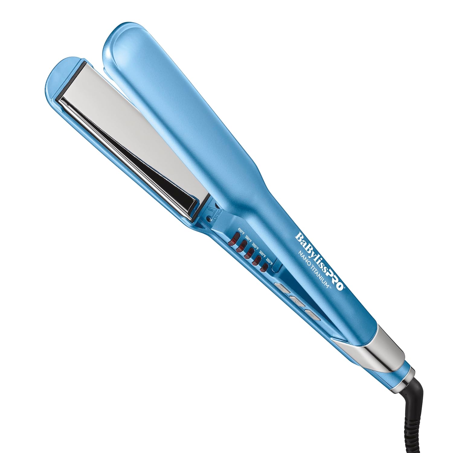PLANCHA DE CABELLO BABYLISSPRO NANO TITANIUM ULTRA-SLEEK PARA TODOS LOS TIPOS DE CABELLO - 1