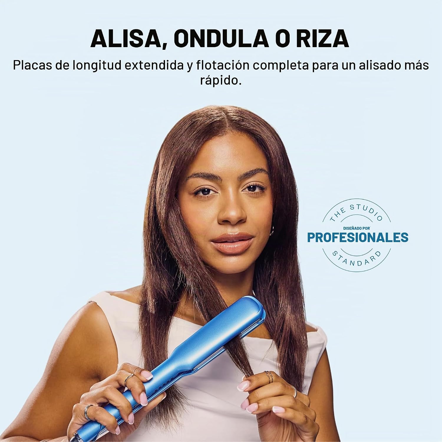 PLANCHA DE CABELLO BABYLISSPRO NANO TITANIUM ULTRA-SLEEK PARA TODOS LOS TIPOS DE CABELLO - 2
