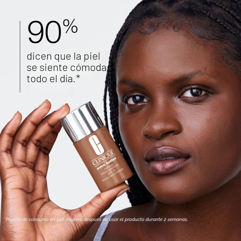 BASE DE MAQUILLAJE CLINIQUE EVEN BETTER MAKEUP LIQUID FOUNDATION SPF 15 CON VITAMINA C - 3