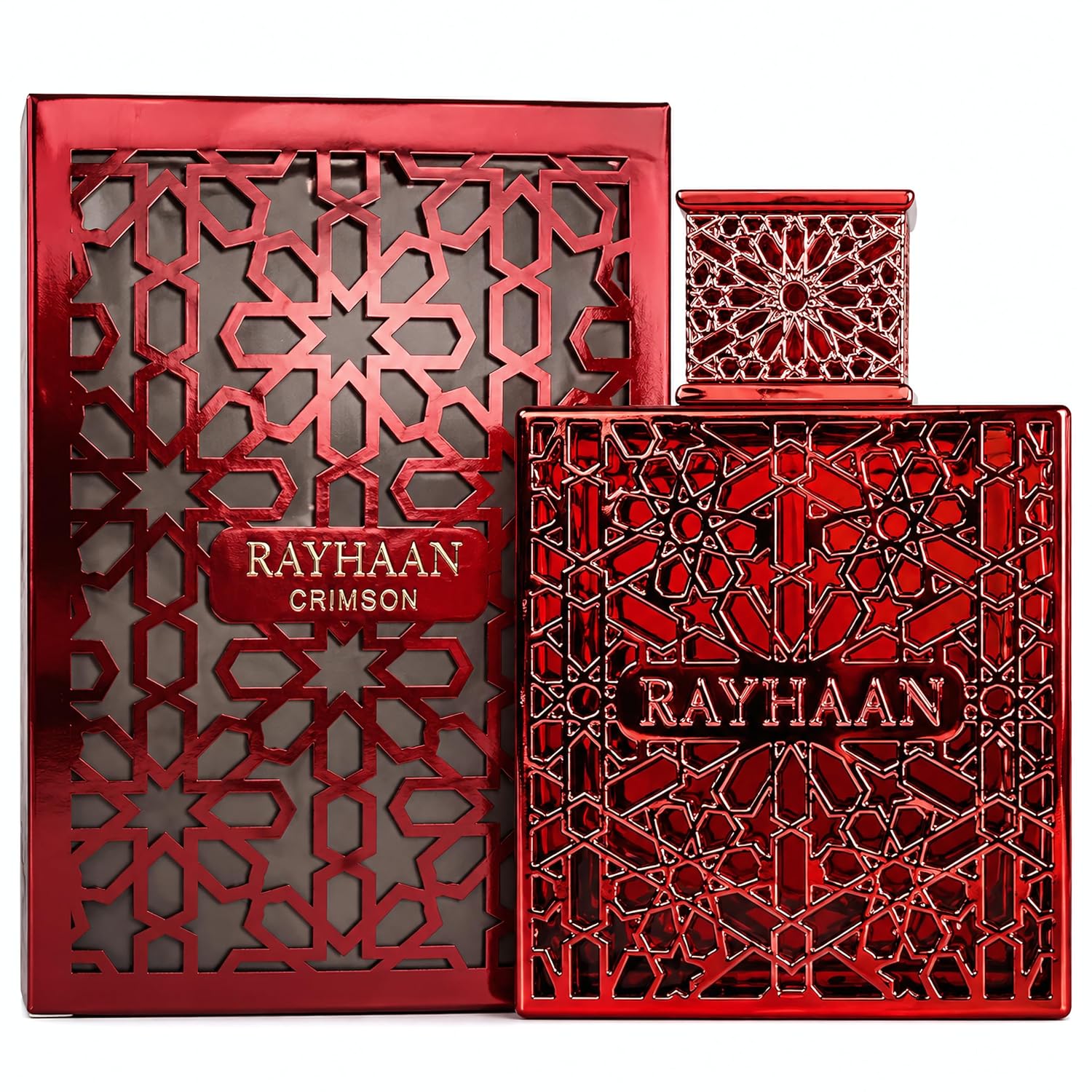 PERFUME RAYHAAN CRIMSON EAU DE PARFUM UNISEX 100ML - 4