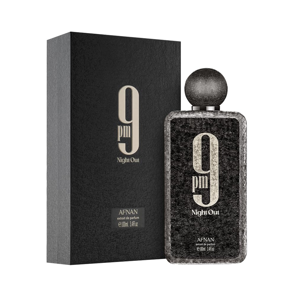 PERFUME AFNAN 9 PM NIGHT OUT EXTRAIT DE PARFUM 3.4 FL. OZ UNISEX - 2