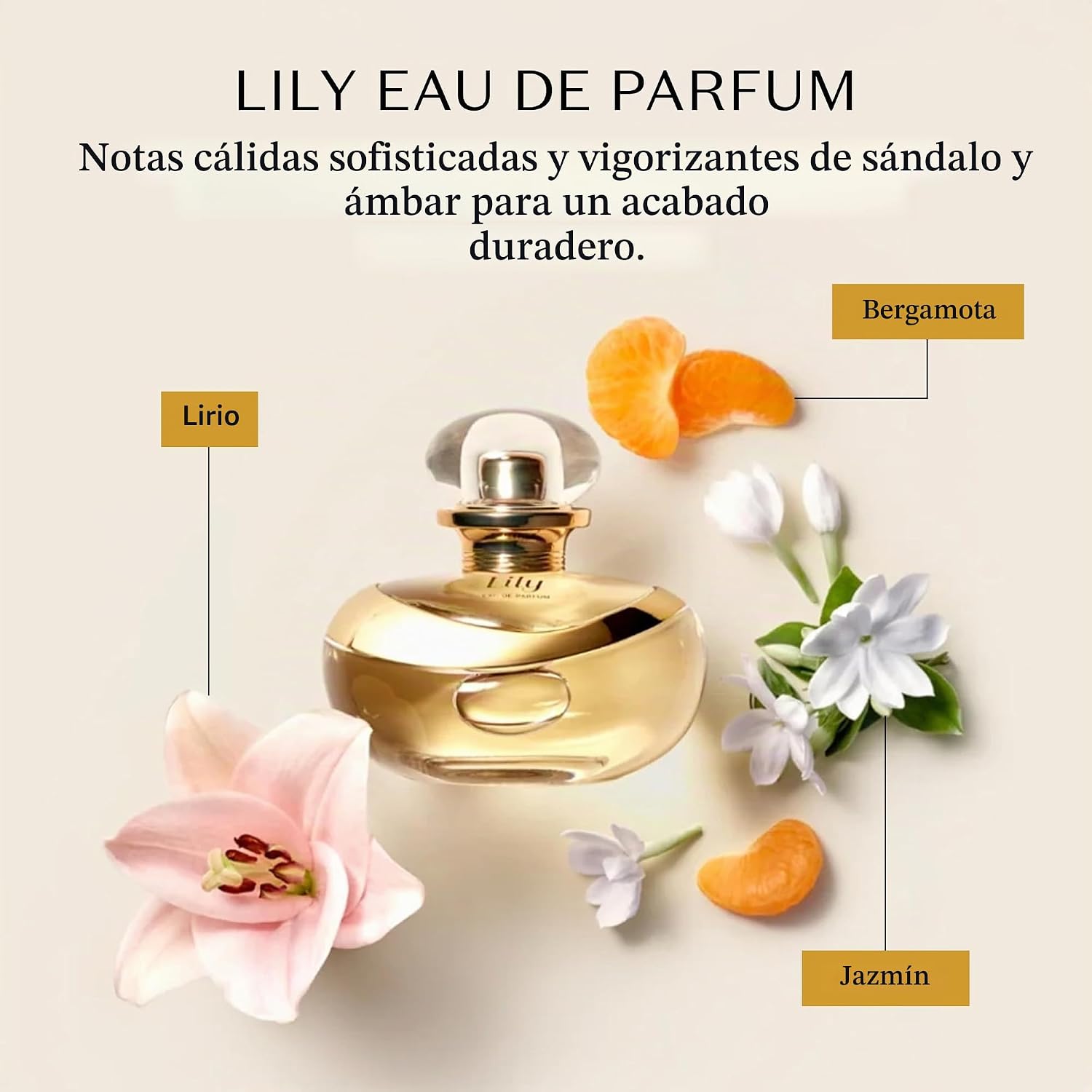 PERFUME O BOTICÁRIO LILY CLASSIC PARA MUJER 75 ML - 4