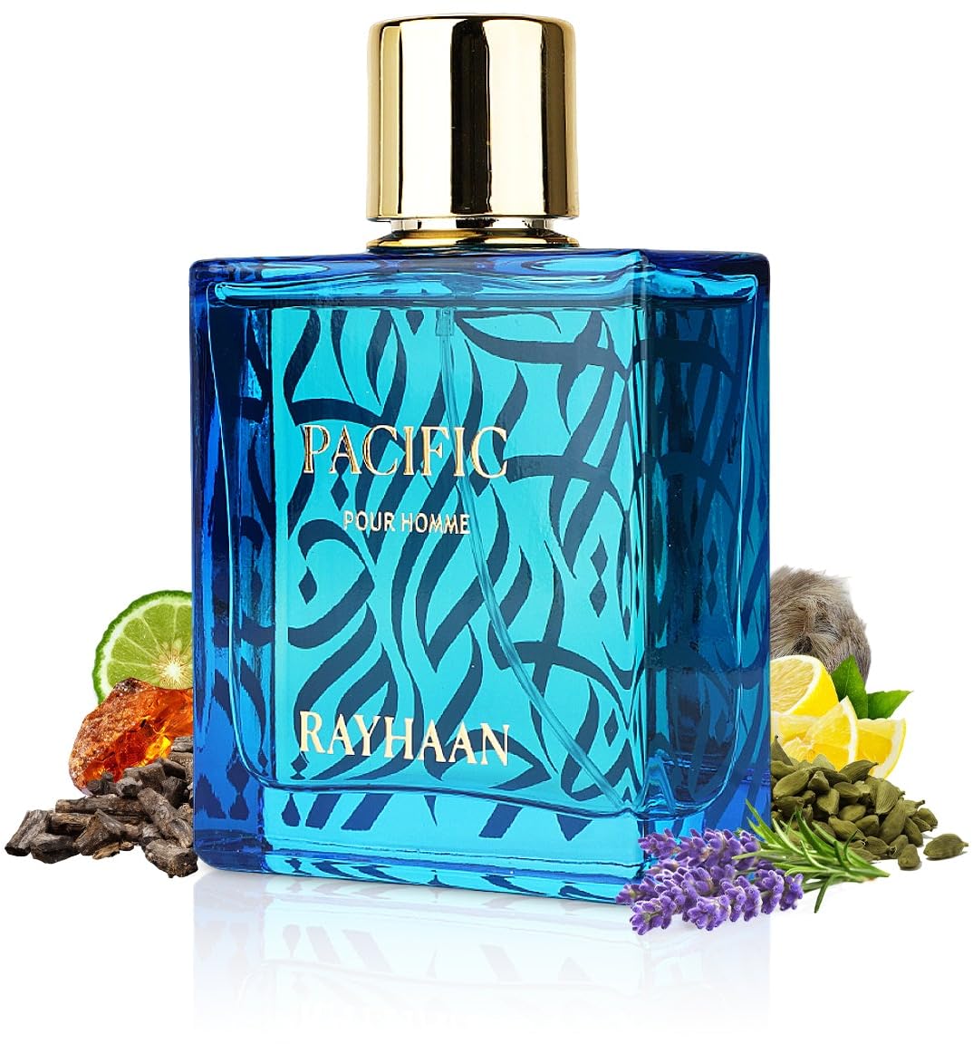 PERFUME RAYHAAN PACIFIC FOR MEN EAU DE PARFUM 3.4 OZ - 1