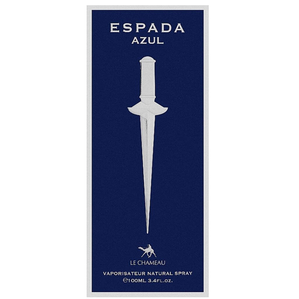 PERFUME EMPER LE CHAMEAU ESPADA AZUL PARA HOMBRE EAU DE TOILETTE 100ML - 3