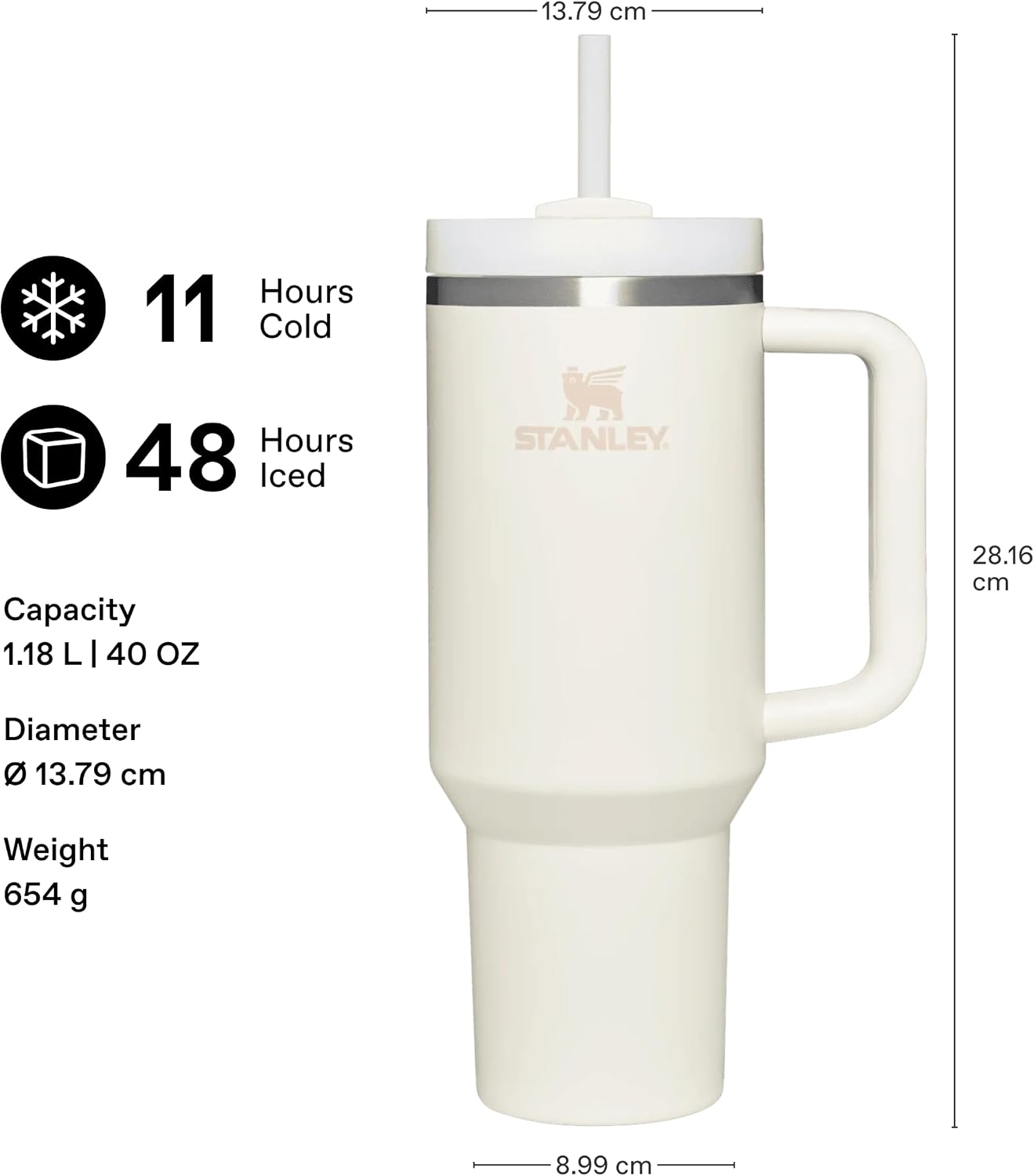 VASO TUMBLER STANLEY QUENCHER H2.0 FLOW STATE 40 OZ CHILI - 2