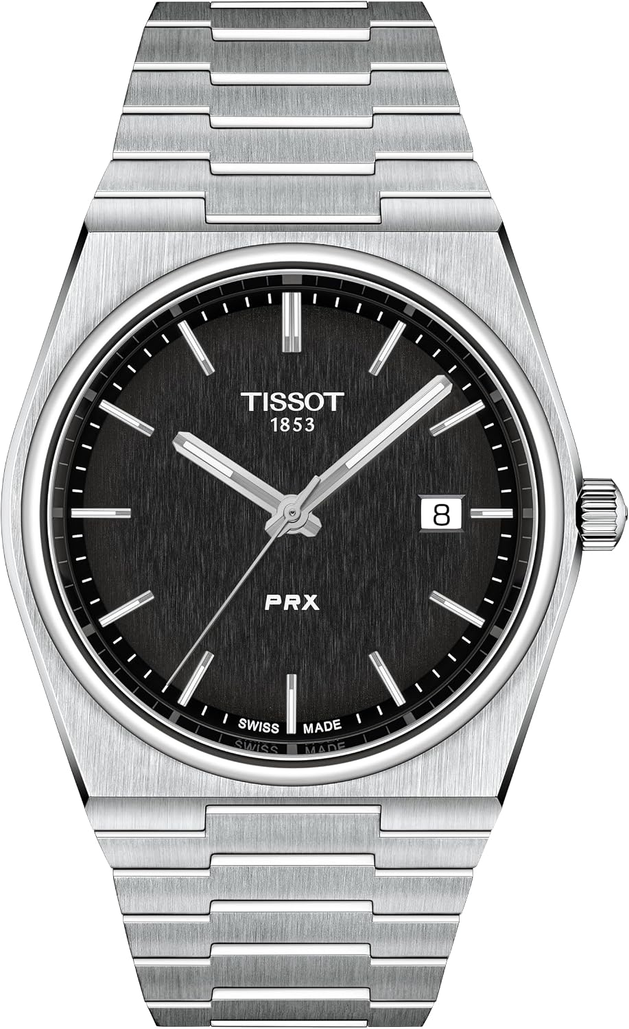 RELOJ TISSOT PRX DE ACERO INOXIDABLE 316L GRIS PARA HOMBRE - 1