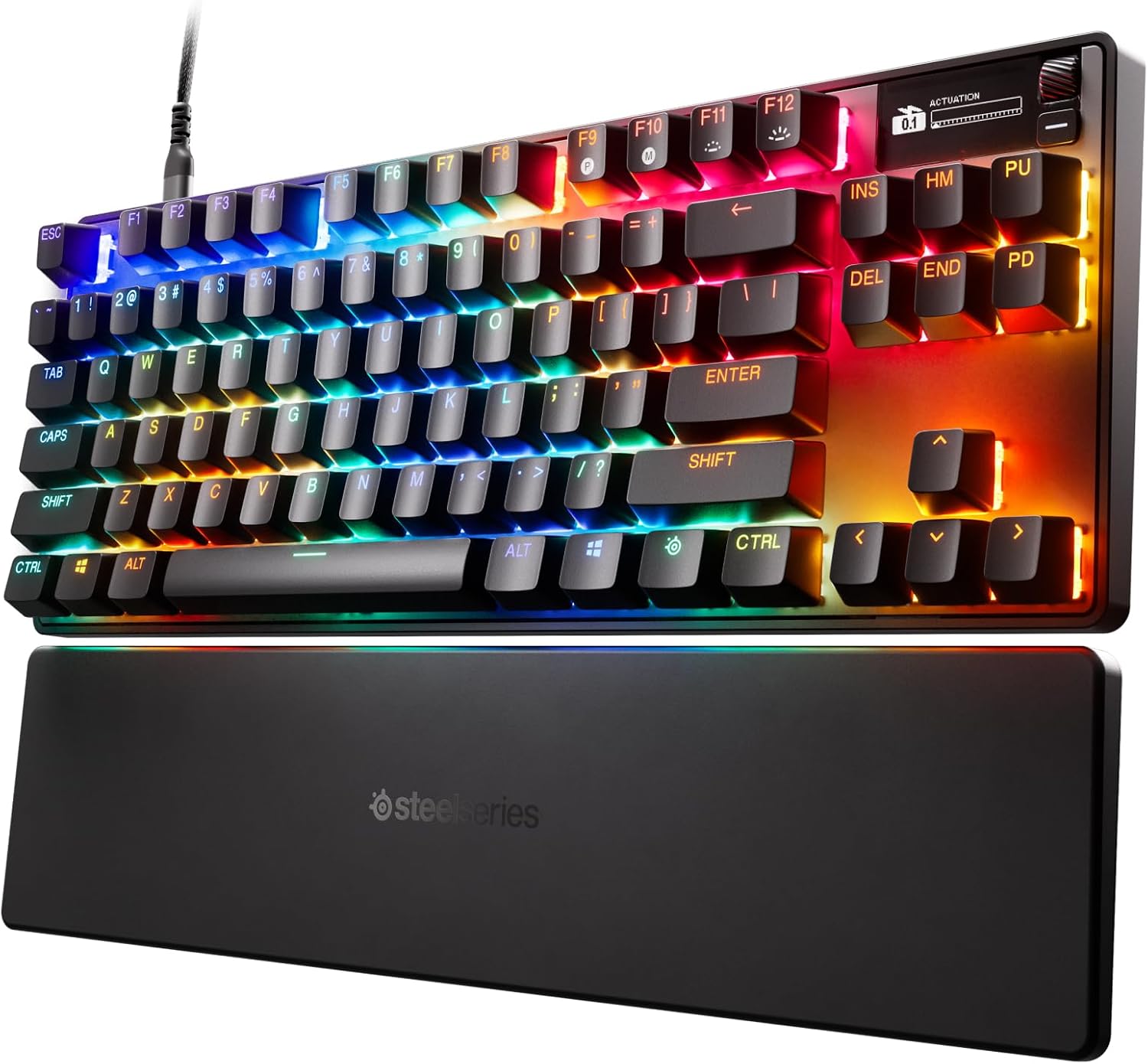 TECLADO GAMER STEELSERIES APEX PRO TKL GEN 3 NEGRO - 1