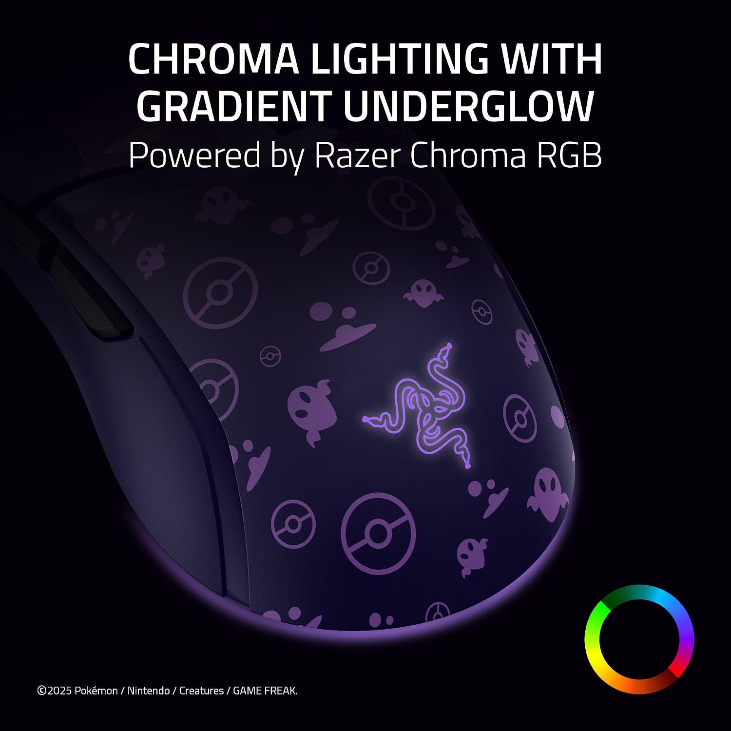MOUSE GAMER RAZER COBRA WIRED EDICIÓN GENGAR 58G - 4