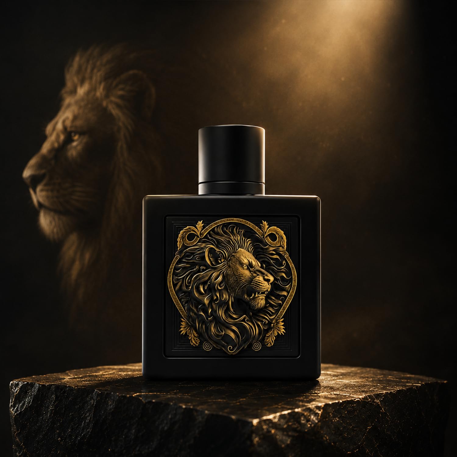 PERFUME RAYHAAN LION EAU DE PARFUM SPRAY PARA HOMBRE 3.4 OZ - 5