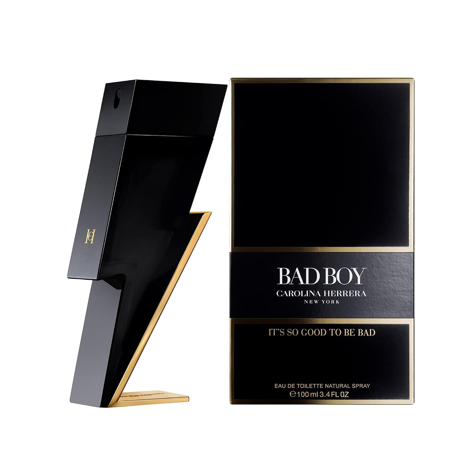 PERFUME CAROLINA HERRERA BAD BOY EAU DE TOILETTE 100 ML PARA HOMBRE - 2