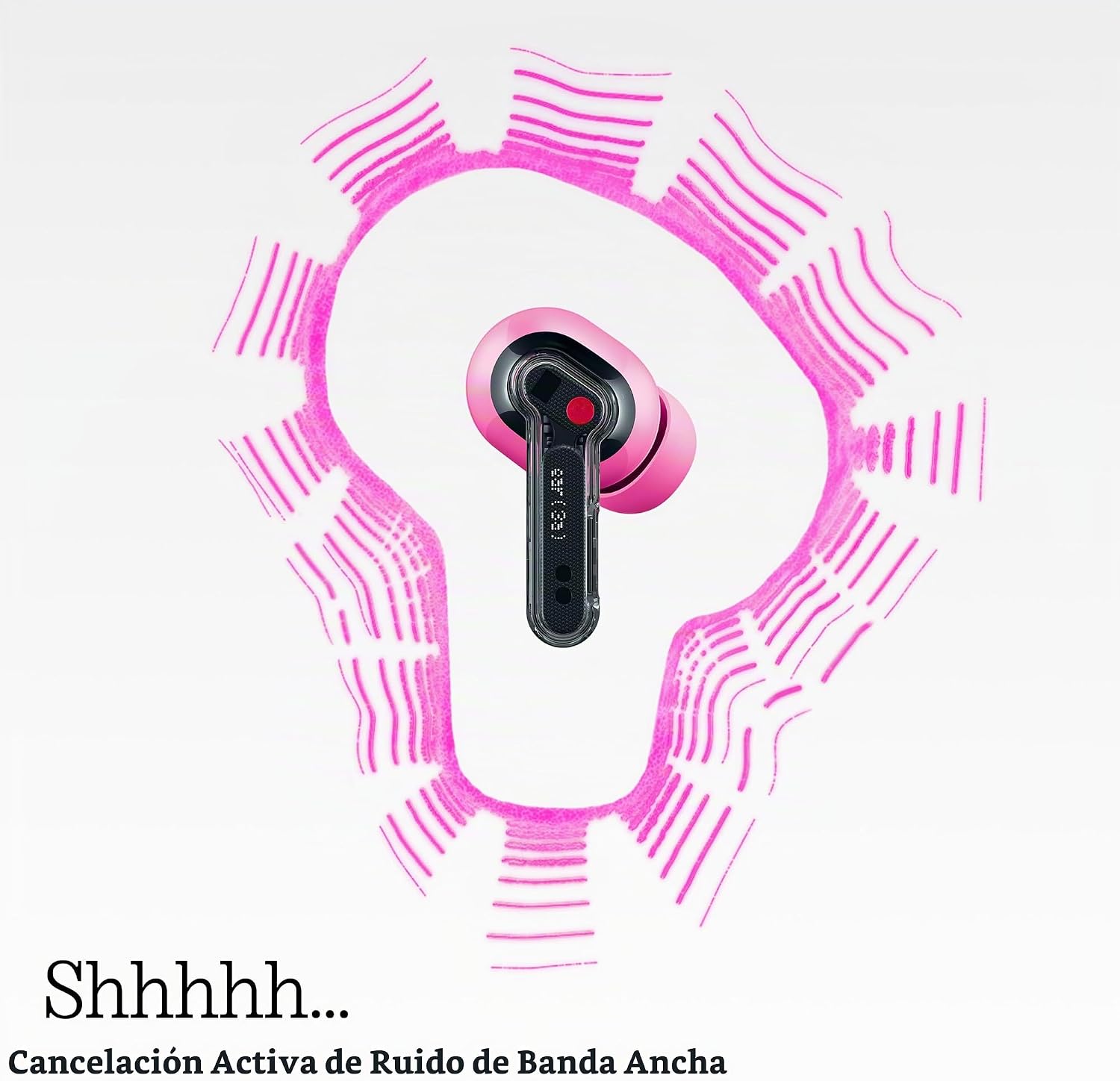 AUDÍFONOS NOTHING EAR (3A) TRUE WIRELESS CON CANCELACIÓN DE RUIDO ACTIVA 45DB - 5