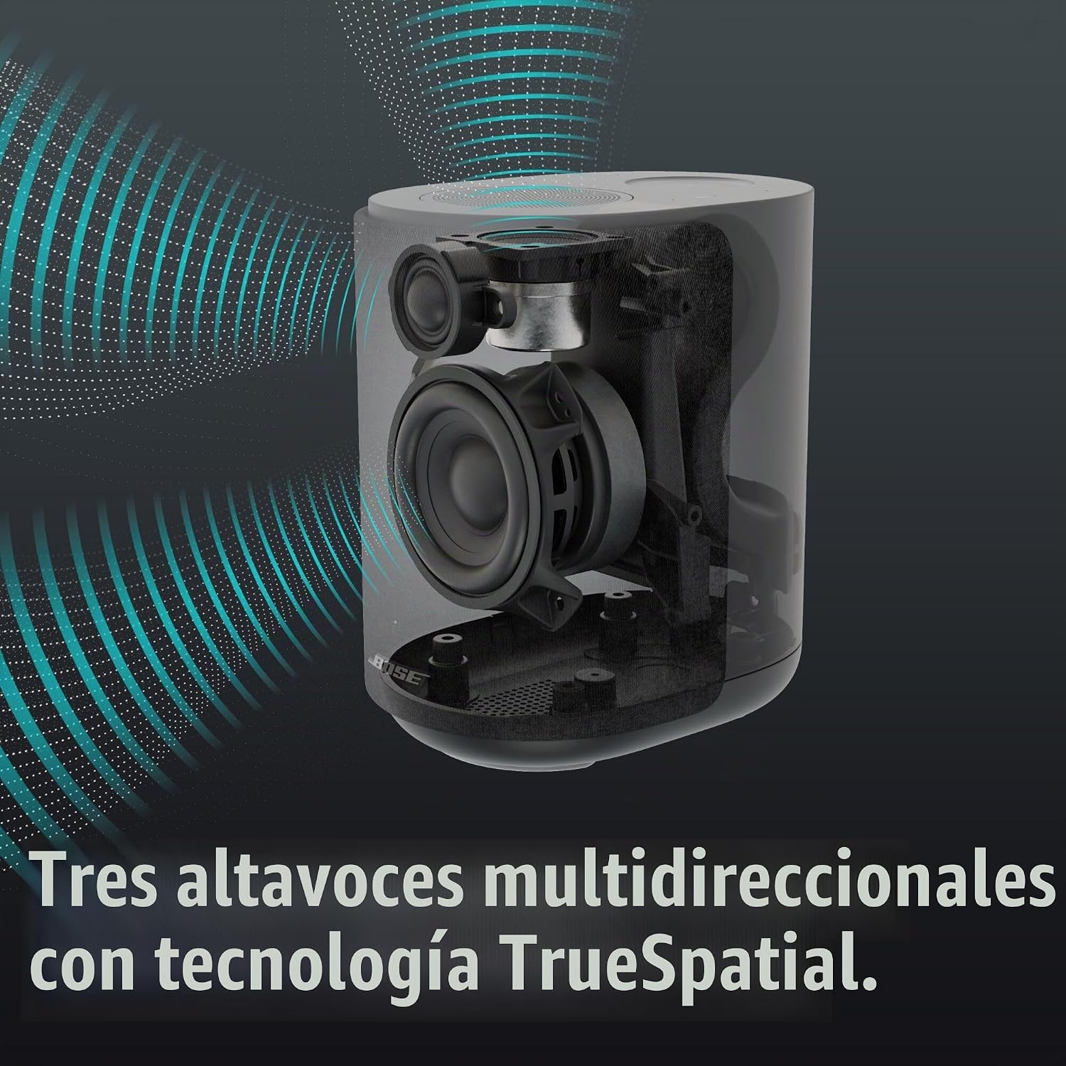 PARLANTE BOSE LIFESTYLE ULTRA SPEAKER INALÁMBRICO BLANCO HUMO - 5