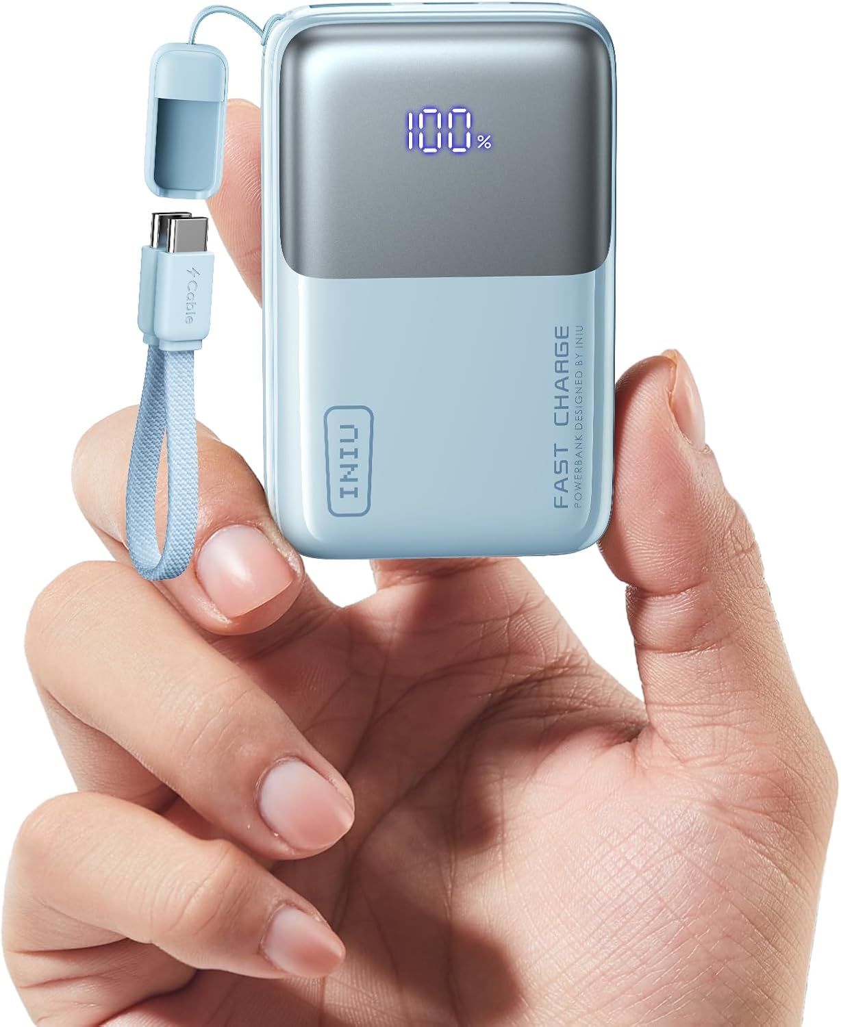 BATERÍA EXTERNA INIU MINI 10000MAH CARGA RÁPIDA 45W - 1