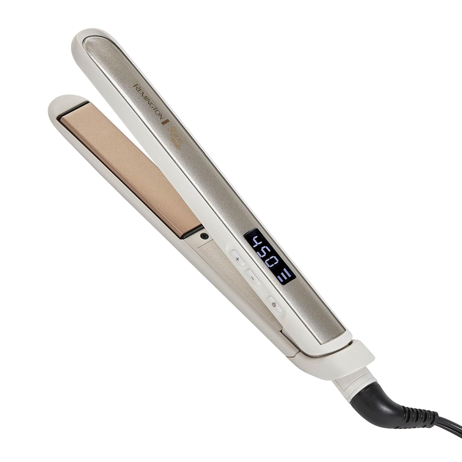 PLANCHA DE CABELLO REMINGTON SHINE THERAPY 1 PULGADA CON ACEITE DE ARGÁN Y QUERATINA - 1