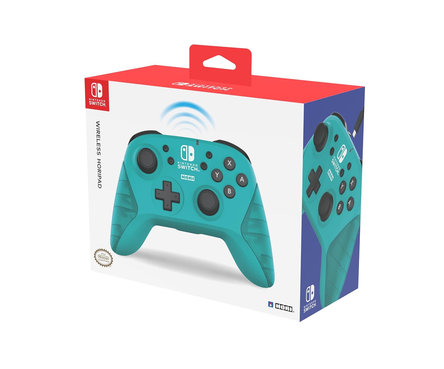 MANDO HORI NINTENDO SWITCH WIRELESS HORIPAD TURQUESA - 1