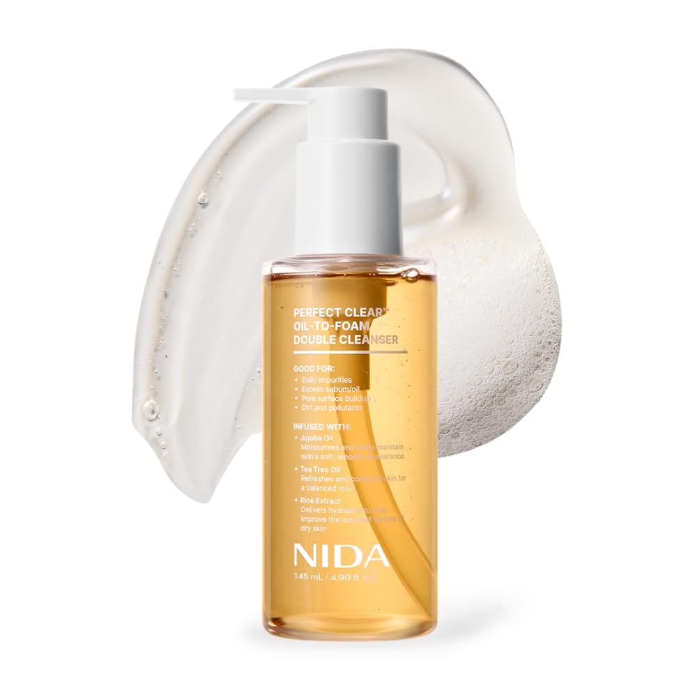 LIMPIADOR DOBLE NIDA PERFECT CLEAR OIL-TO-FOAM 145ML - 1