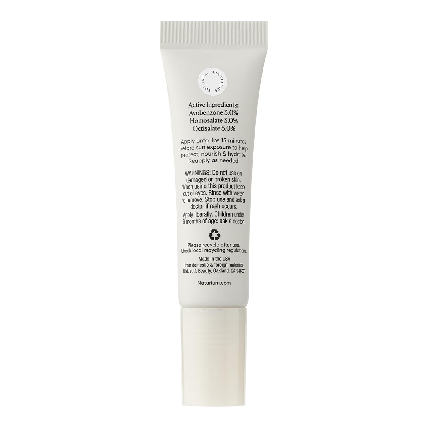 BÁLSAMO LABIAL NATURIUM PHYTO-GLOW SPF 45 TRANSPARENTE 10 ML - 2