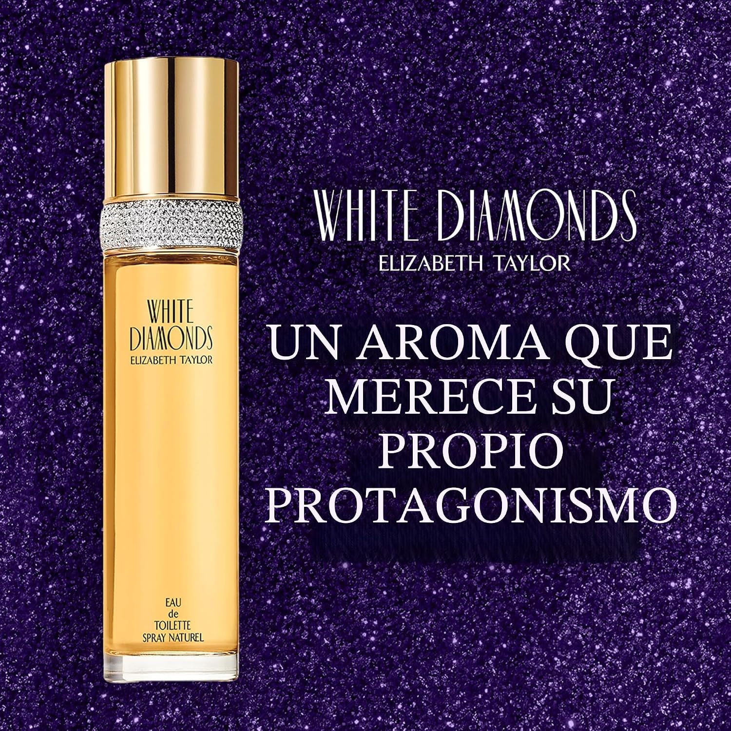 PERFUME ELIZABETH TAYLOR WHITE DIAMONDS EAU DE TOILETTE PARA MUJER 15 ML - 5