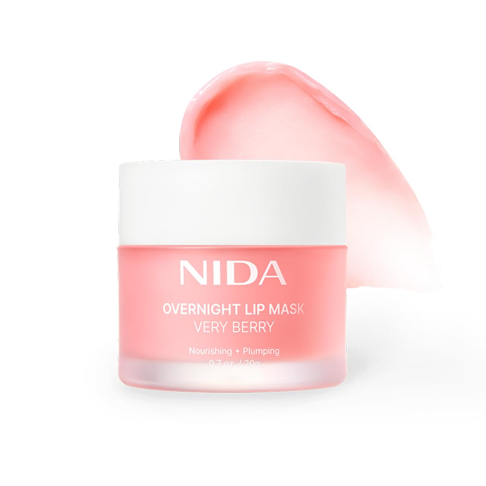 MASCARILLA DE LABIOS NIDA OVERNIGHT LIP MASK VERY BERRY 20G - 1
