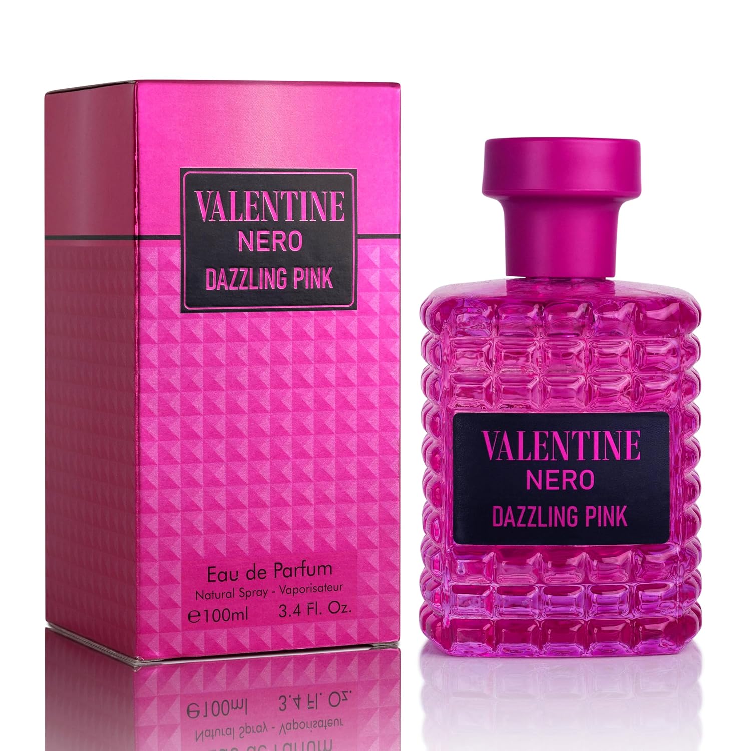 PERFUME URBAN COLLECTION VALENTINE NERO DAZZLING PINK EAU DE PARFUM 100ML - 1