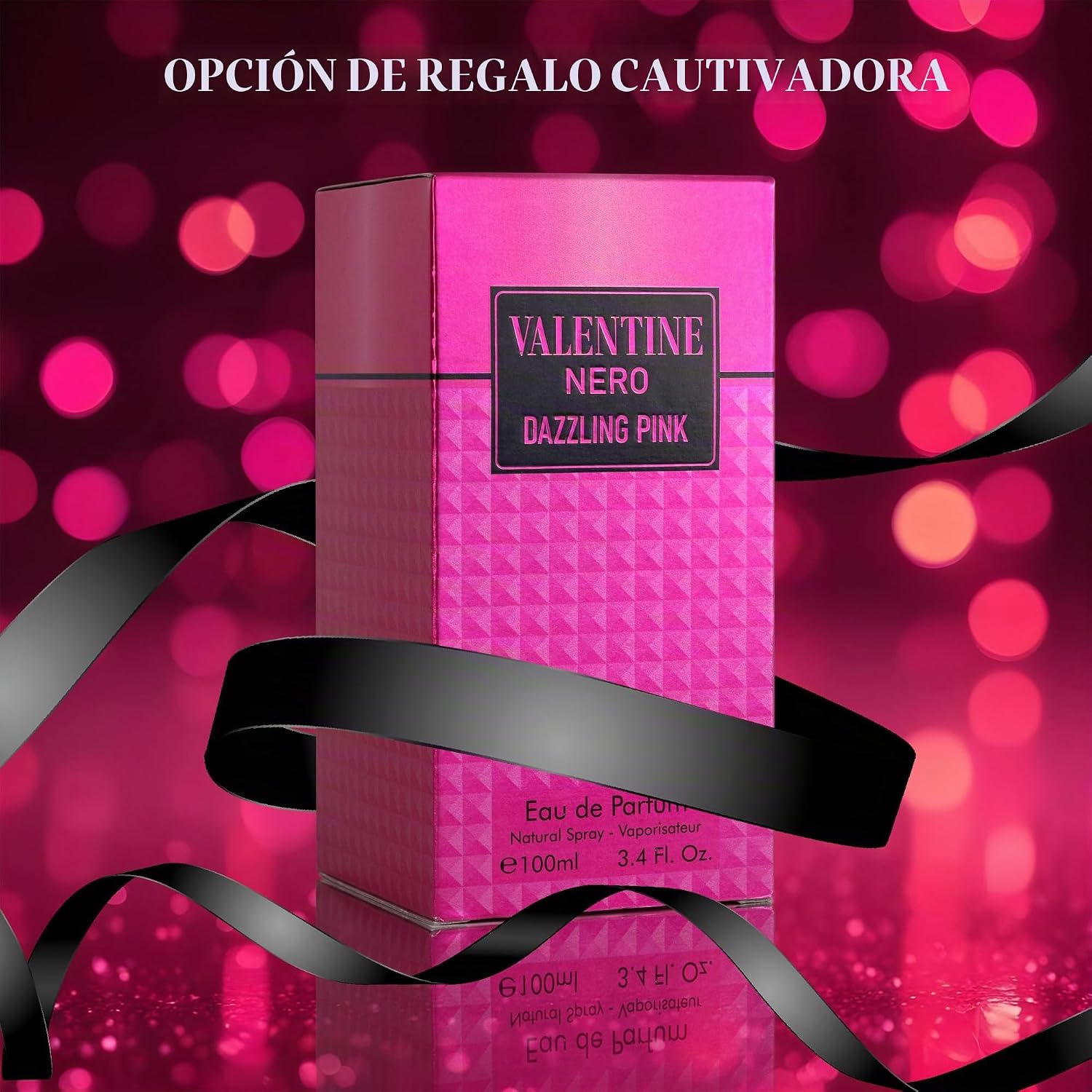 PERFUME URBAN COLLECTION VALENTINE NERO DAZZLING PINK EAU DE PARFUM 100ML - 5