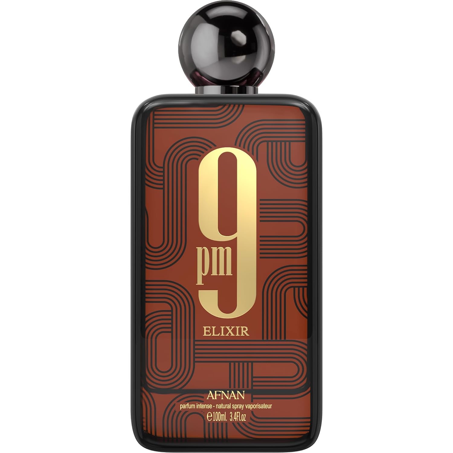 PERFUME AFNAN 9 PM ELIXIR UNISEX EXTRAIT DE PARFUM 3.4 FL. OZ - 1