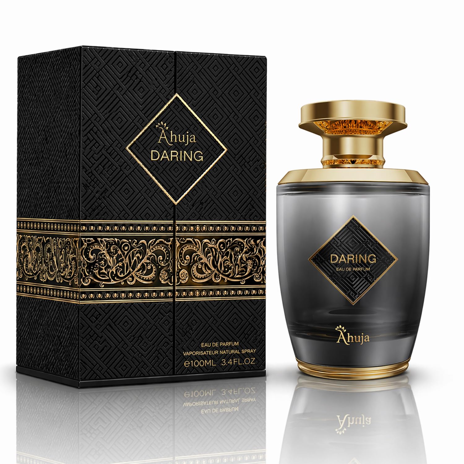 PERFUME AHUJA DARING EAU DE PARFUM 3.4 FL OZ PARA HOMBRE - 1