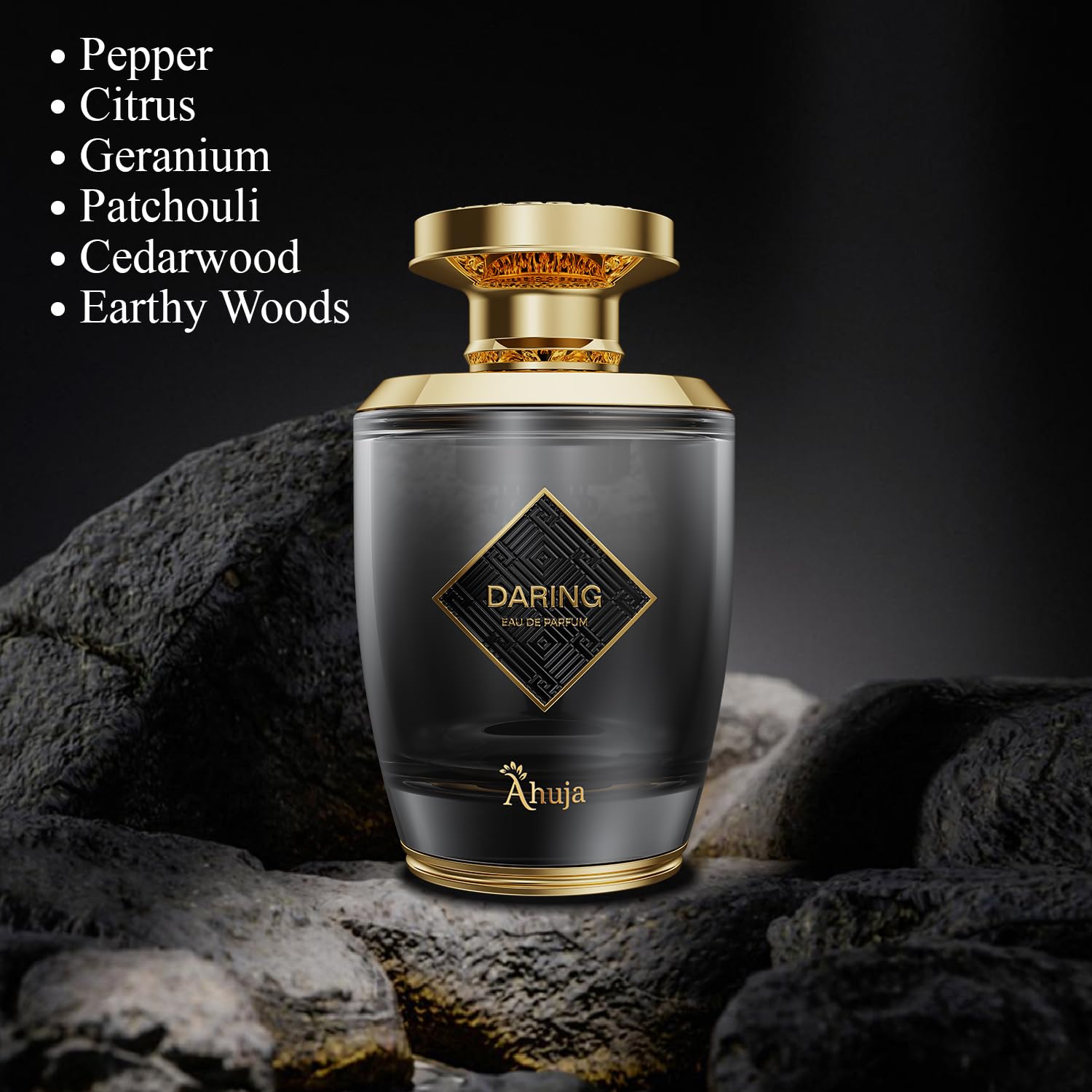 PERFUME AHUJA DARING EAU DE PARFUM 3.4 FL OZ PARA HOMBRE - 5