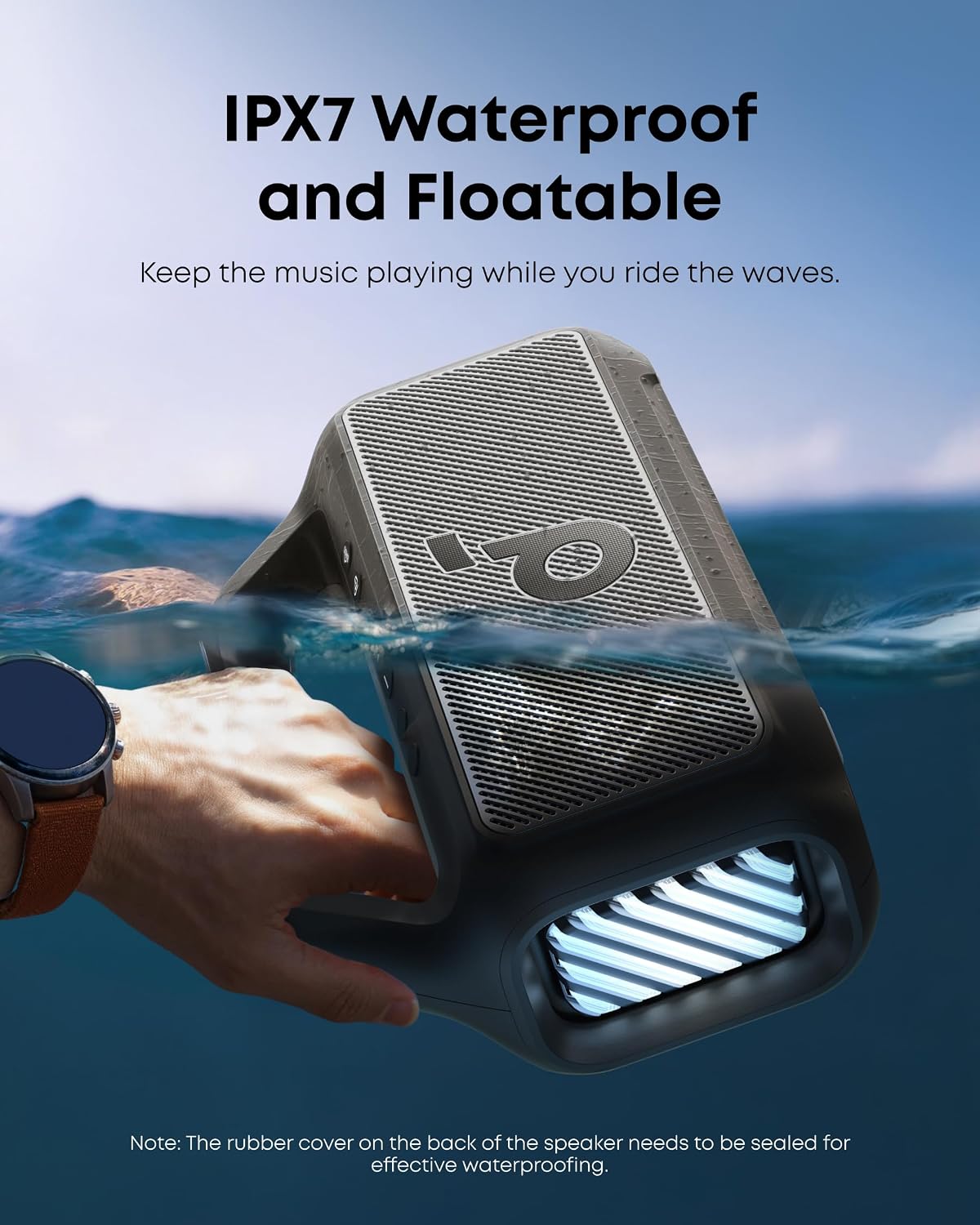 PARLANTE PORTÁTIL SOUNDCORE BOOM 2 80W BLUETOOTH WATERPROOF - 5