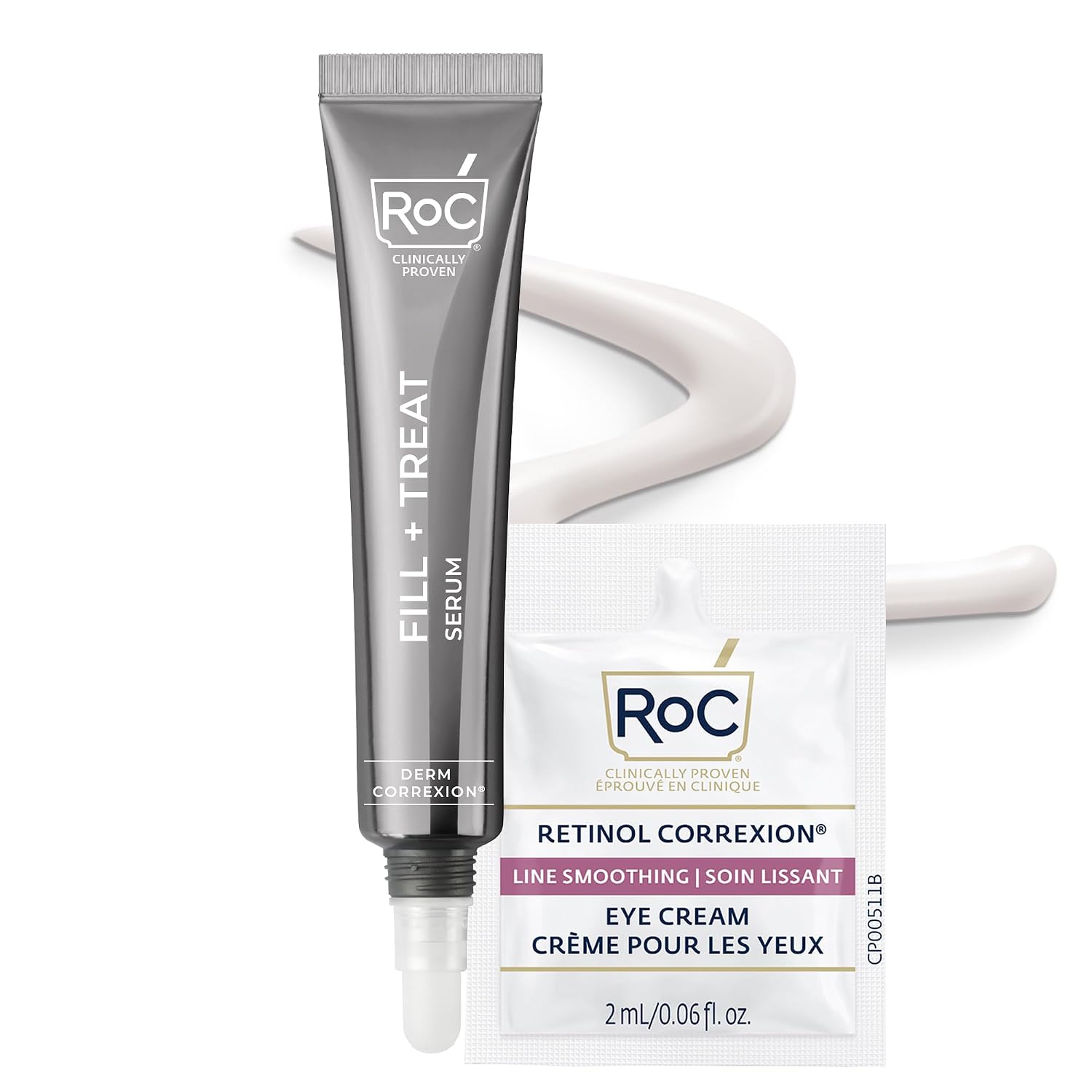 SÉRUM ROC DERM CORREXION FILL+TREAT RETINOL PARA ARRUGAS PROFUNDAS - 1