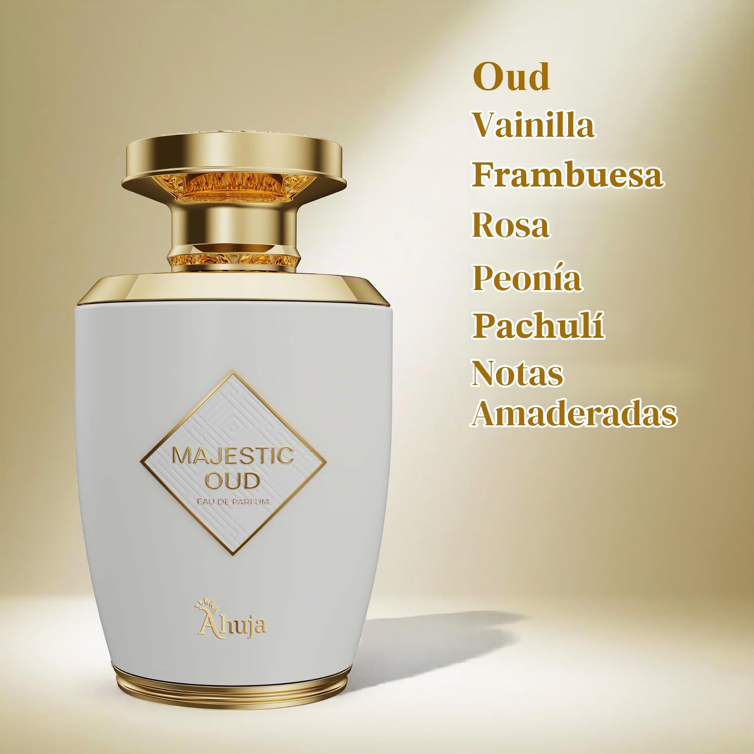PERFUME AHUJA MAJESTIC OUD EAU DE PARFUM 3.4 FL OZ UNISEX - 2