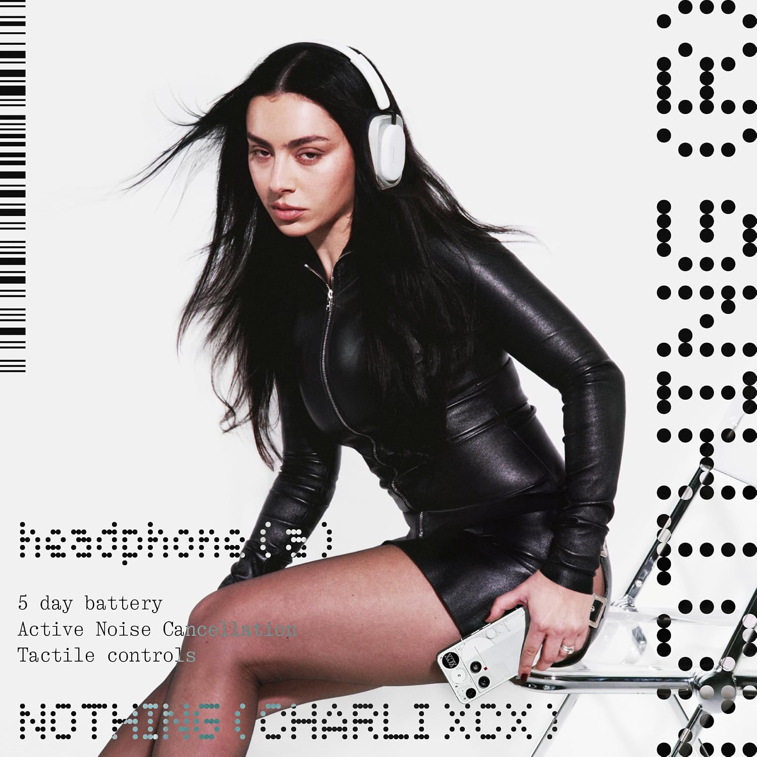 AUDÍFONOS NOTHING HEADPHONE (A) OVER-EAR BLUETOOTH 5.4 CON CANCELACIÓN DE RUIDO ADAPTATIVA BLANCO - 3