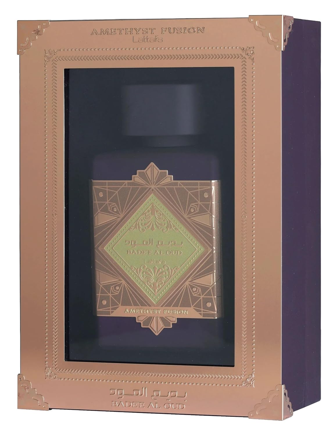 PERFUME LATTAFA BADE'E AL OUD AMETHYST FUSION EAU DE PARFUM 100ML UNISEX - 3
