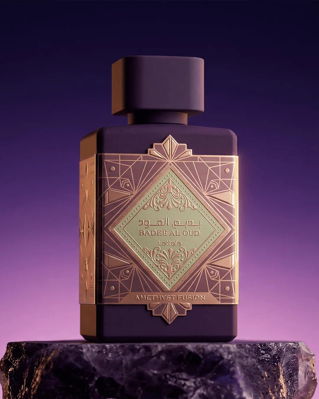 PERFUME LATTAFA BADE'E AL OUD AMETHYST FUSION EAU DE PARFUM 100ML UNISEX - 5