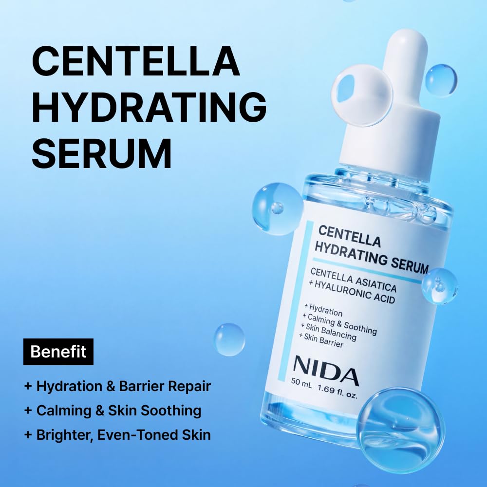SET NIDA YOUTHFUL GLASS SKIN CON CREMA HIDRATANTE Y SERUMS - 5