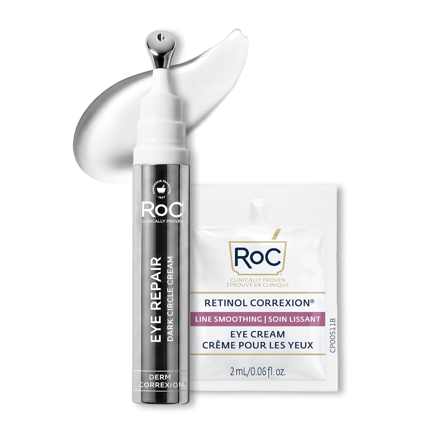 CREMA ROC DERM CORREXION RETINOL PARA CONTORNO DE OJOS 15 ML - 1