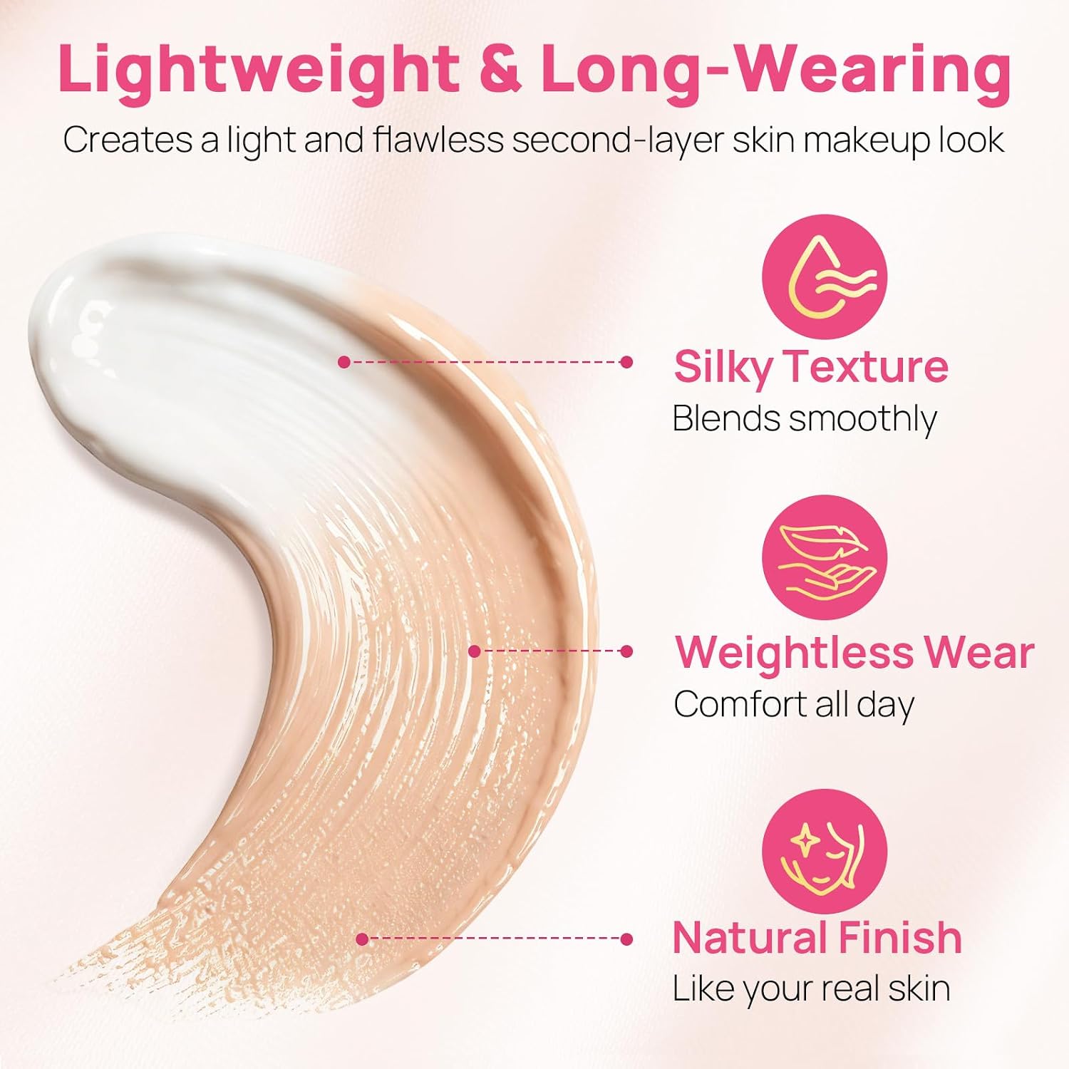 BASE DE MAQUILLAJE LÍQUIDA AJUSTABLE AL TONO DE PIEL PARA PIEL MADURA 30 ML - 4