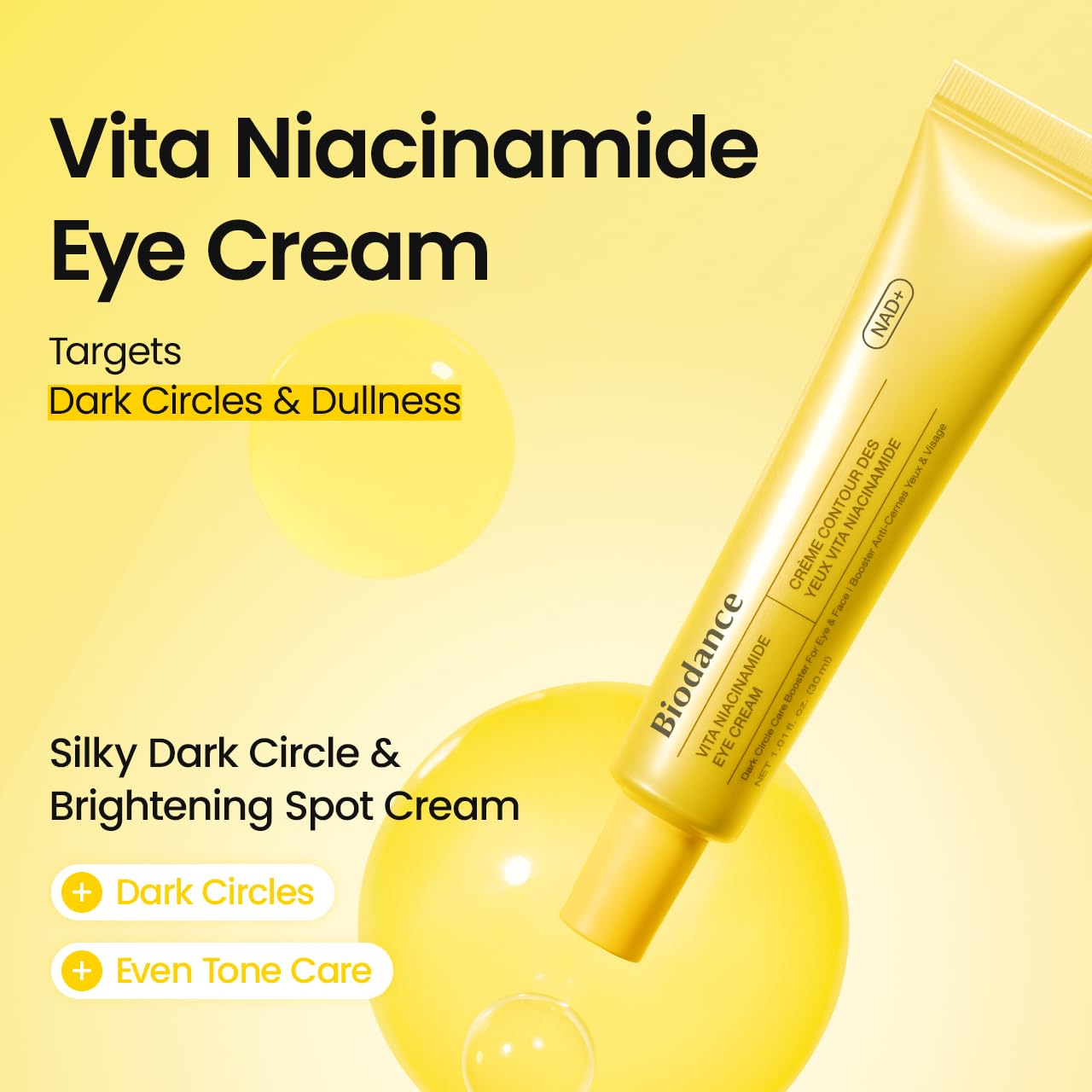 CREMA PARA CONTORNO DE OJOS BIODANCE VITA NIACINAMIDE 30 ML - 2