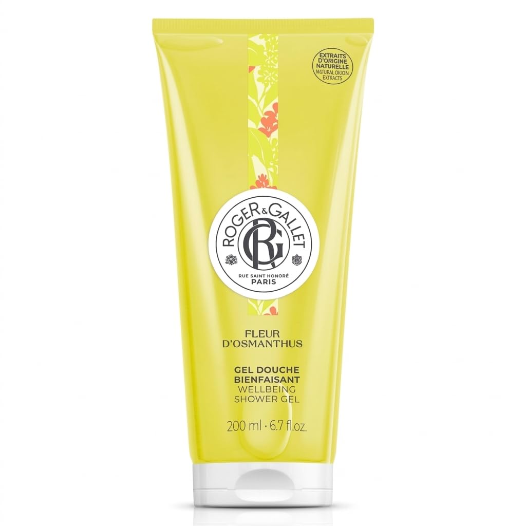 GEL DE DUCHA ROGER Y GALLET WELLBEING FLEUR D'OSMANTHUS 200 ML - 1