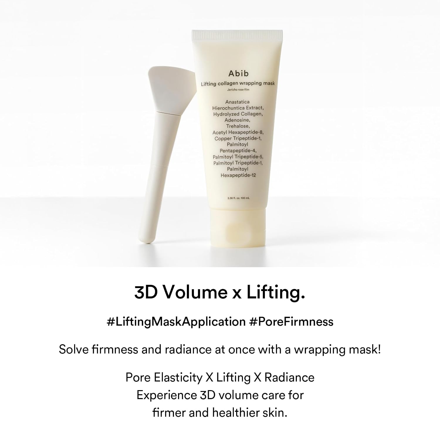 MASCARILLA FACIAL ABIB COLLAGEN OVERNIGHT WRAPPING MASK JERICHO ROSE 3.38 FL.OZ - 2