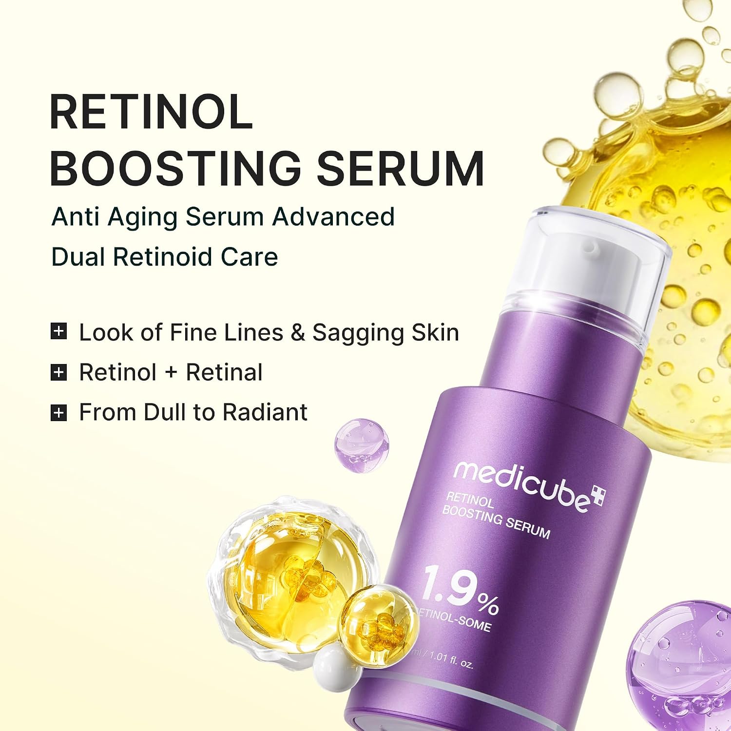 SERUM MEDICUBE RETINOL BOOSTING PARA FIRMEZA INTENSIVA - 2
